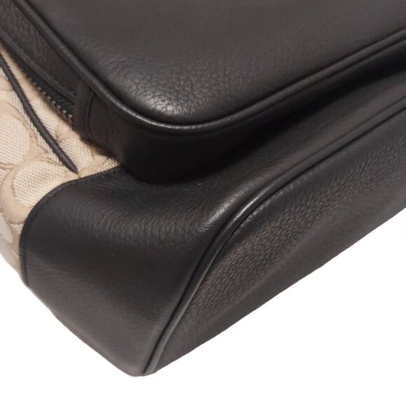 COACH Thompson Backpack Signature Jacquard with Varsity Stripe Navy - 132-080625 - Picture 5 of 10